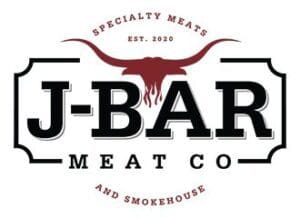 A logo for the u-bar meat company.