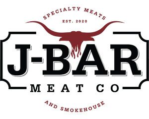 A logo for the u-bar meat company.