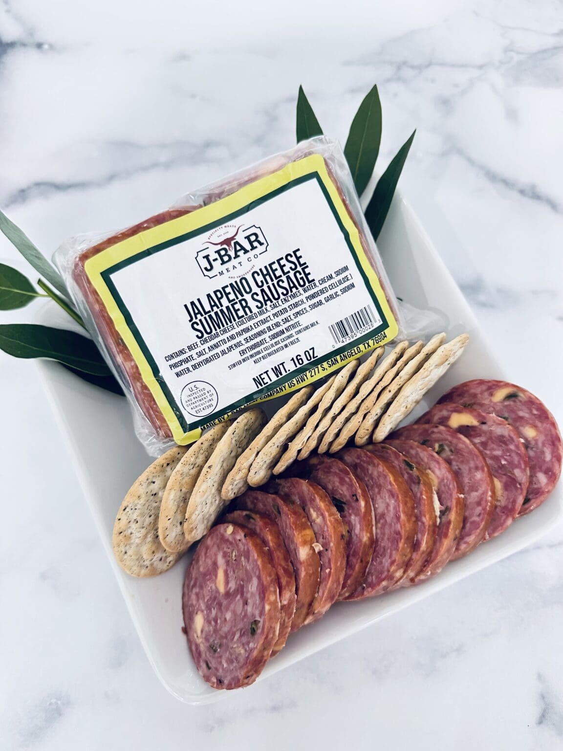 Jalapeno Cheese Summer Sausage - J-Bar Meat Company